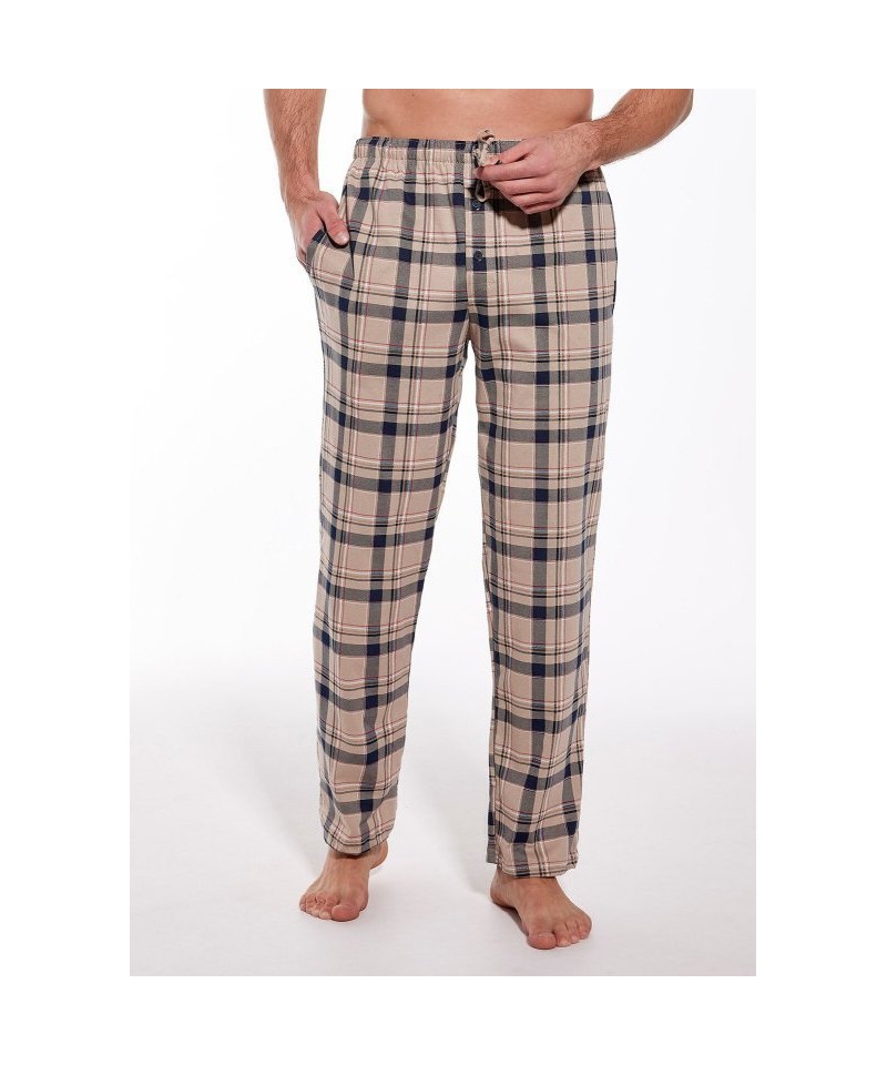 Cornette 691/49 269703 Pánské pyžamové kalhoty, XXL, béžová