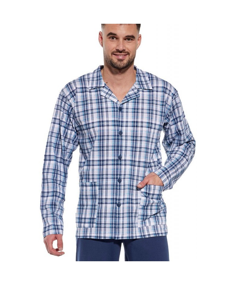 Cornette 114/70 Pánské pyžamo, XL, bílá