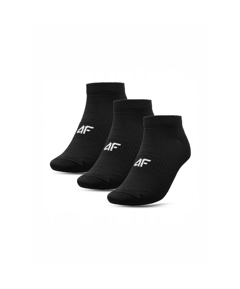 4F 149 Men A'3 Pánské kotníkové ponožky, 39-42, černá