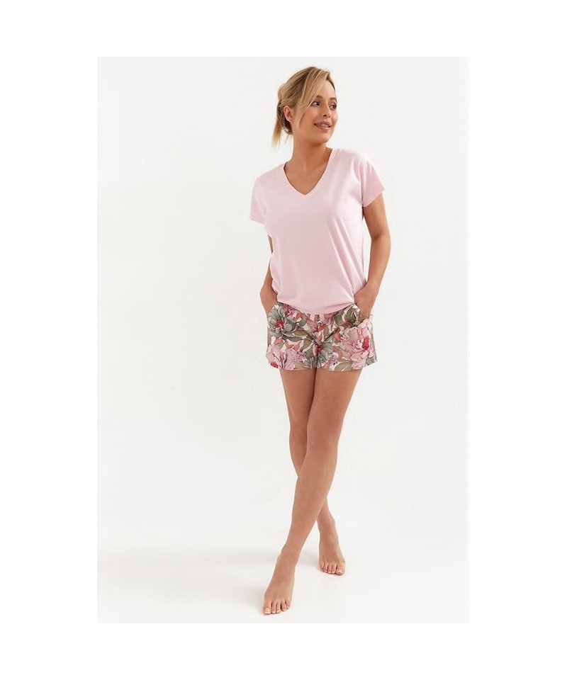 Cana 263 Dámské pyžamo, XL, světlý růžová