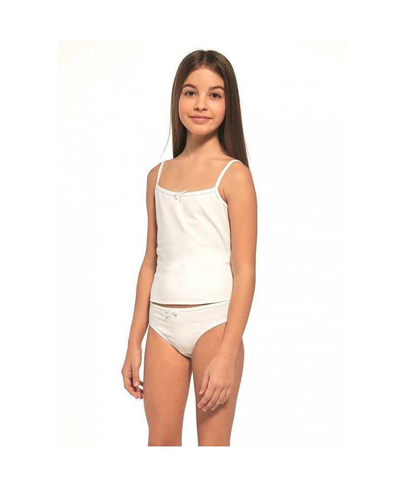 Levně Cornette Kids Girl 314/01 134-164 Komplet spodního prádla, 134-140, bílá