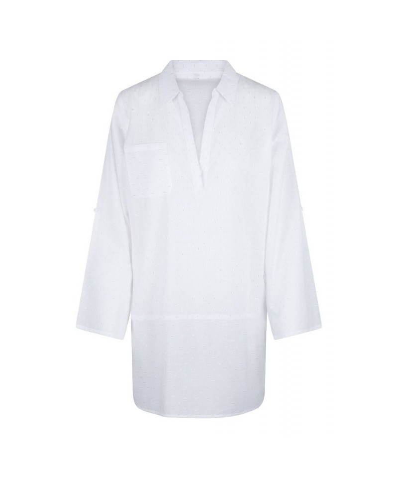 Lingadore 7229 bílé Plážové šaty, XL, bílá