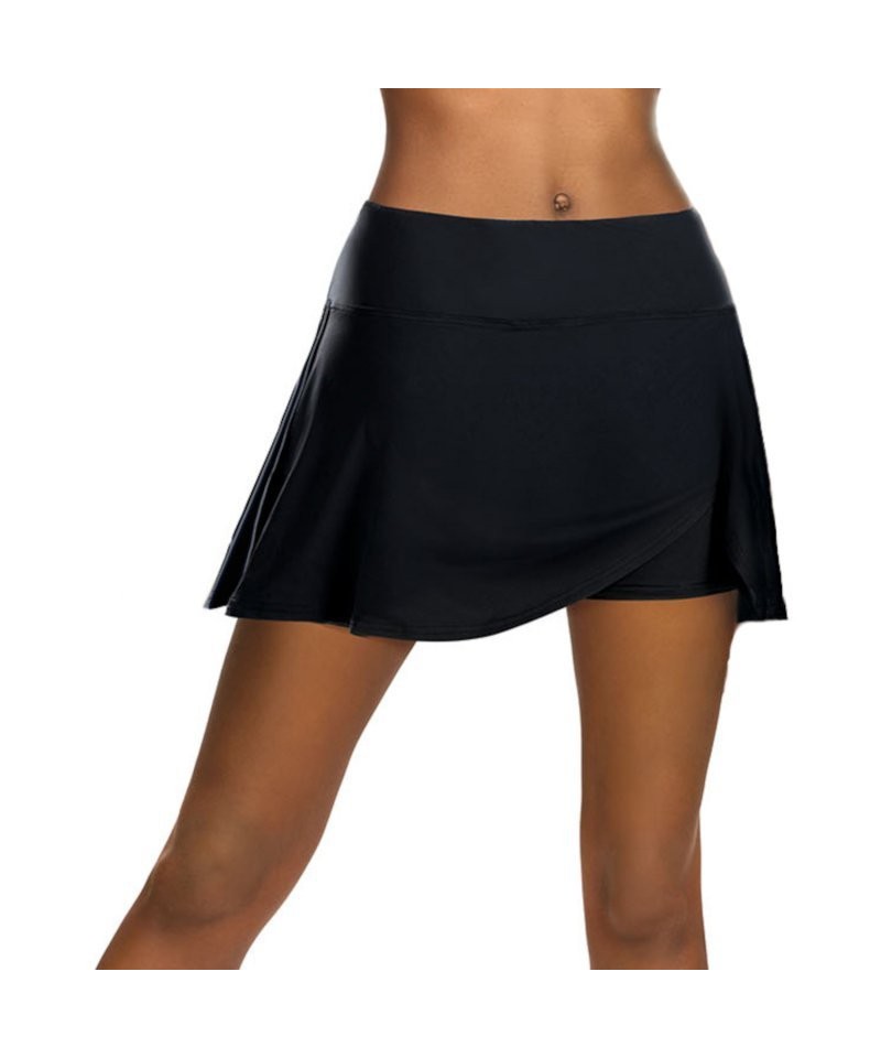Self Skirt7 D98SZ 19 černé Plavkové kalhotky, L, černá